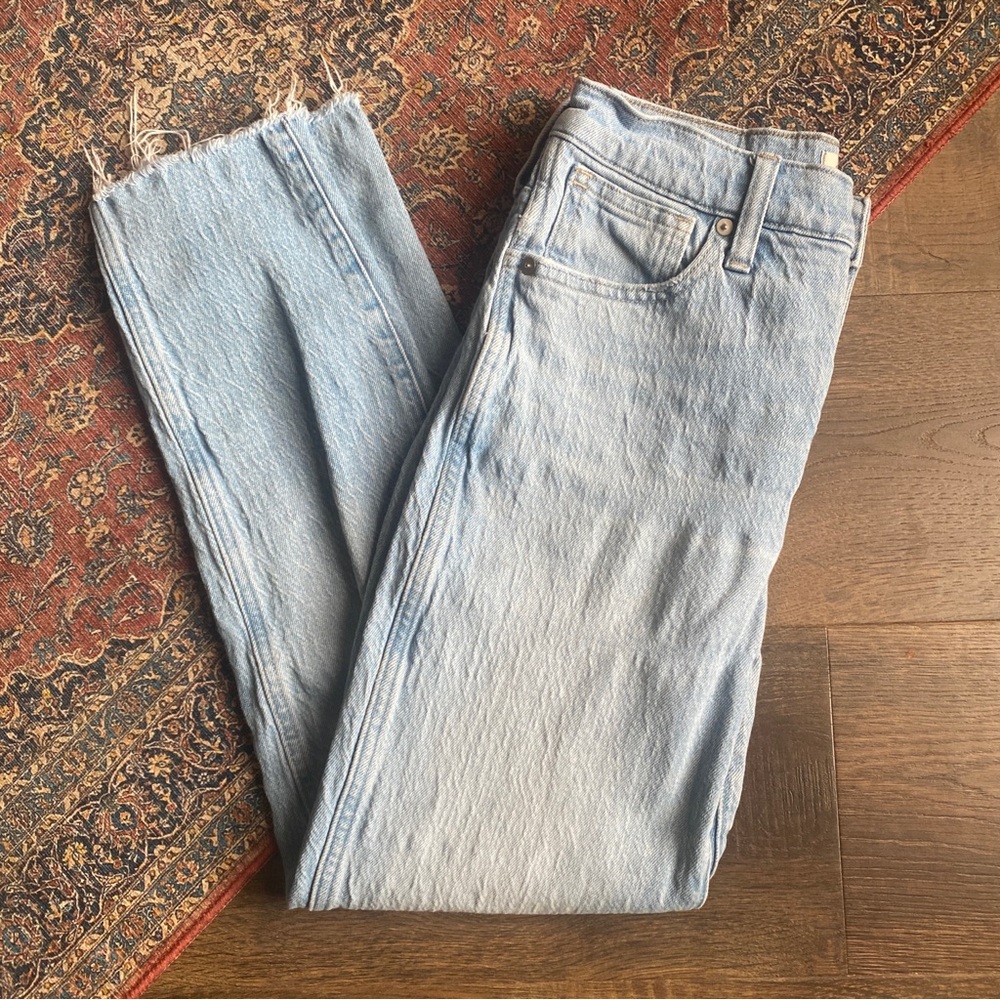 Madewell High Rise Stovepipe Jeans – Size 26
